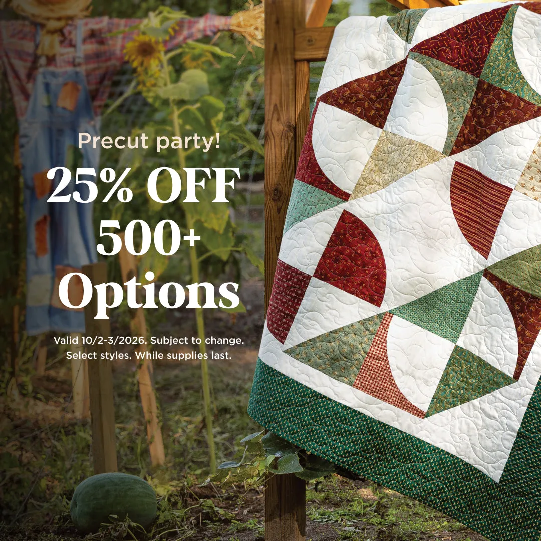 25% Off Huge Precuts
