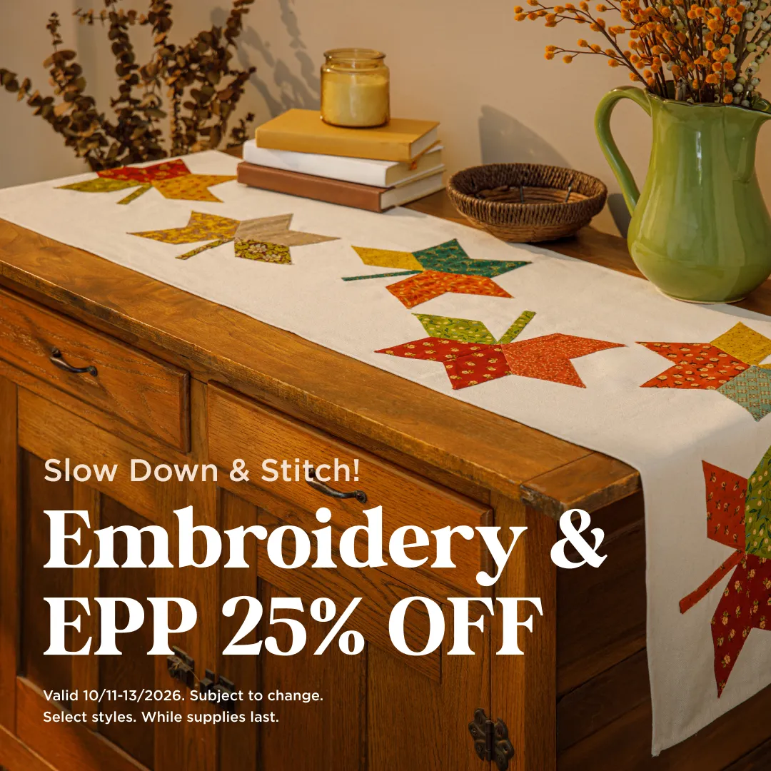 Fall Slow Stitch Sale