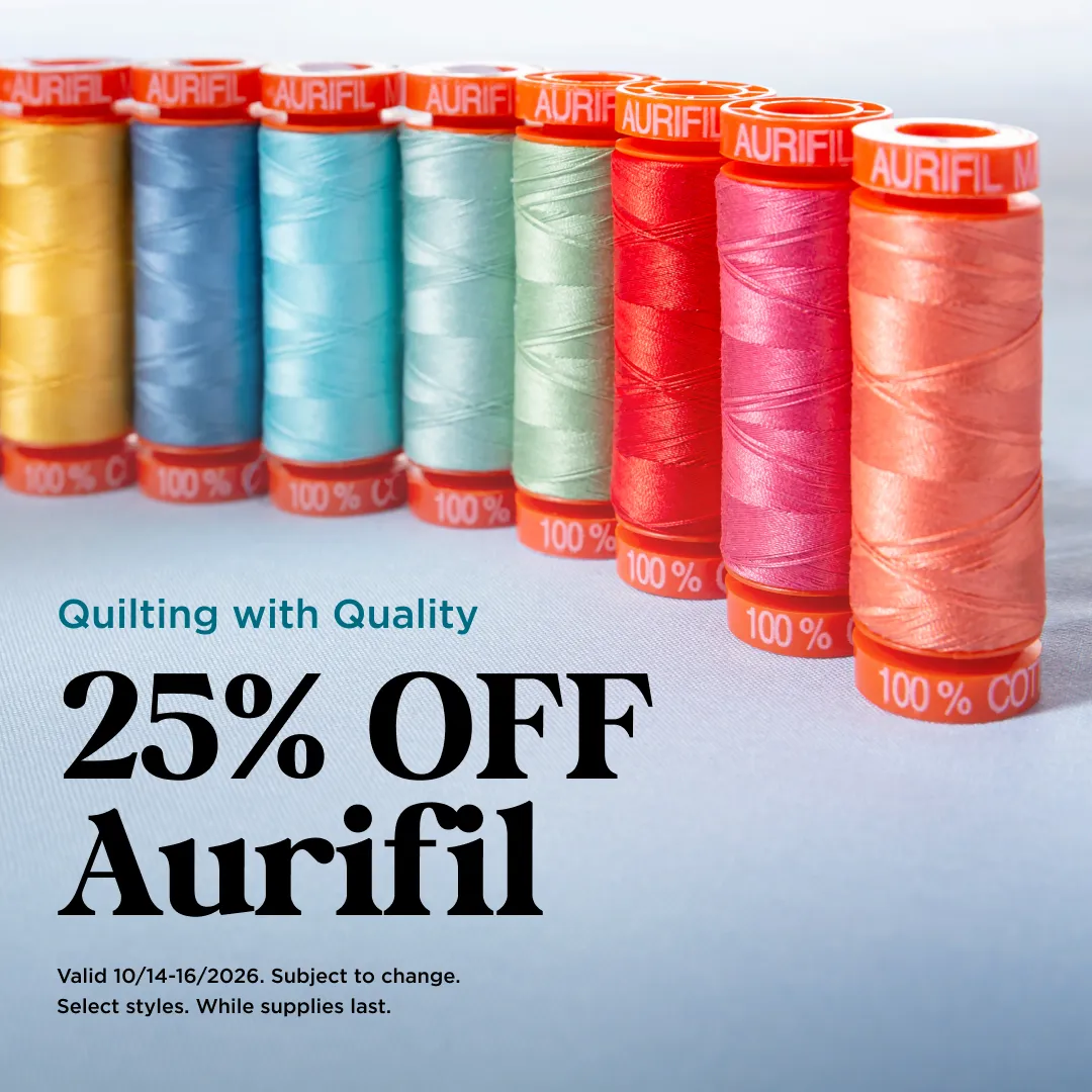 25% Off Aurifil