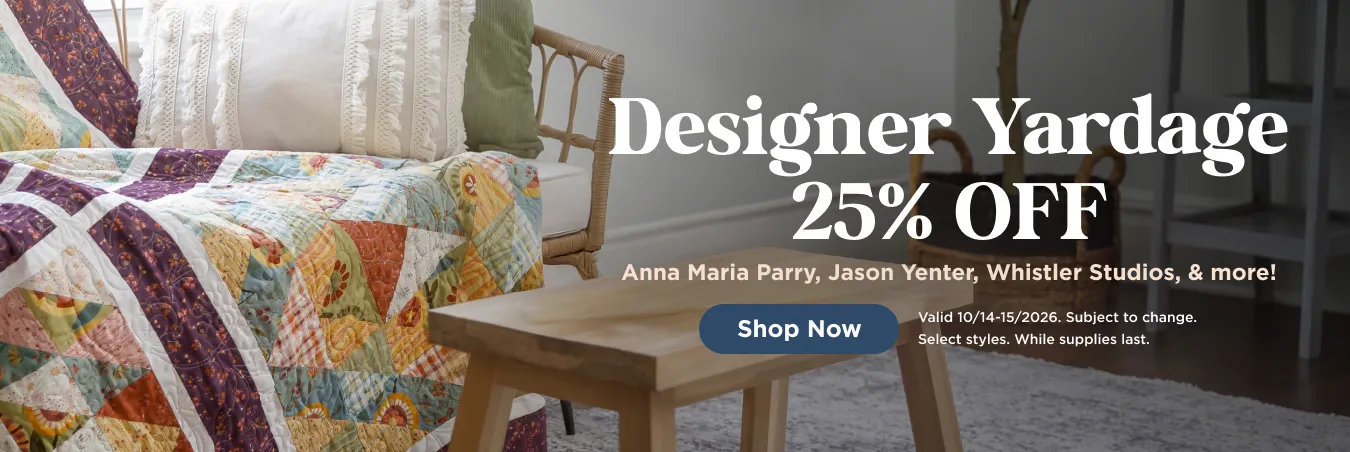 Designer Fabric by the Yard 25% Off