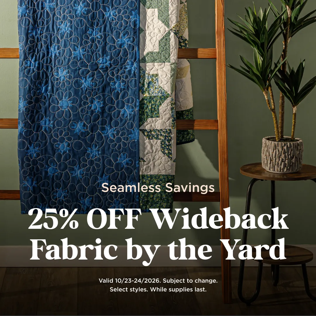 25% Off Wideback Fabric by the Yard