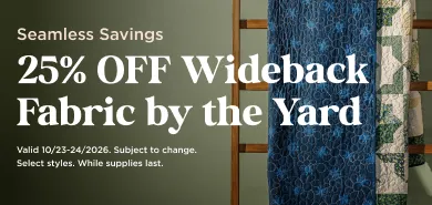 Wideback Fabric by the Yard 25% Off