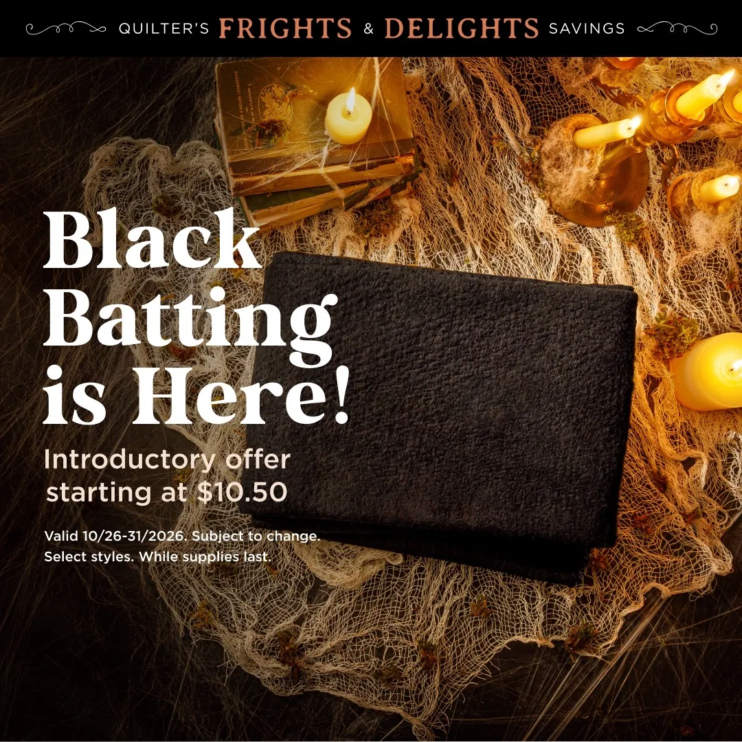 New Black Batting Starting at $10.50