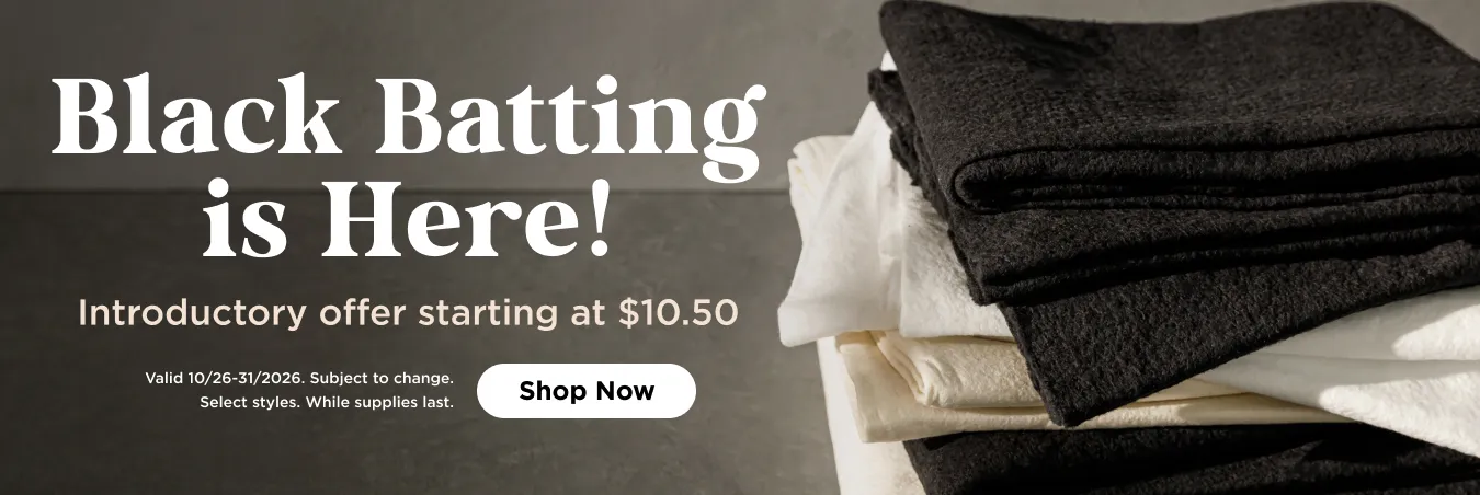 New Black Batting Starting at $10.50
