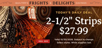 Frights & Delights Daily Deal: 2-1/2