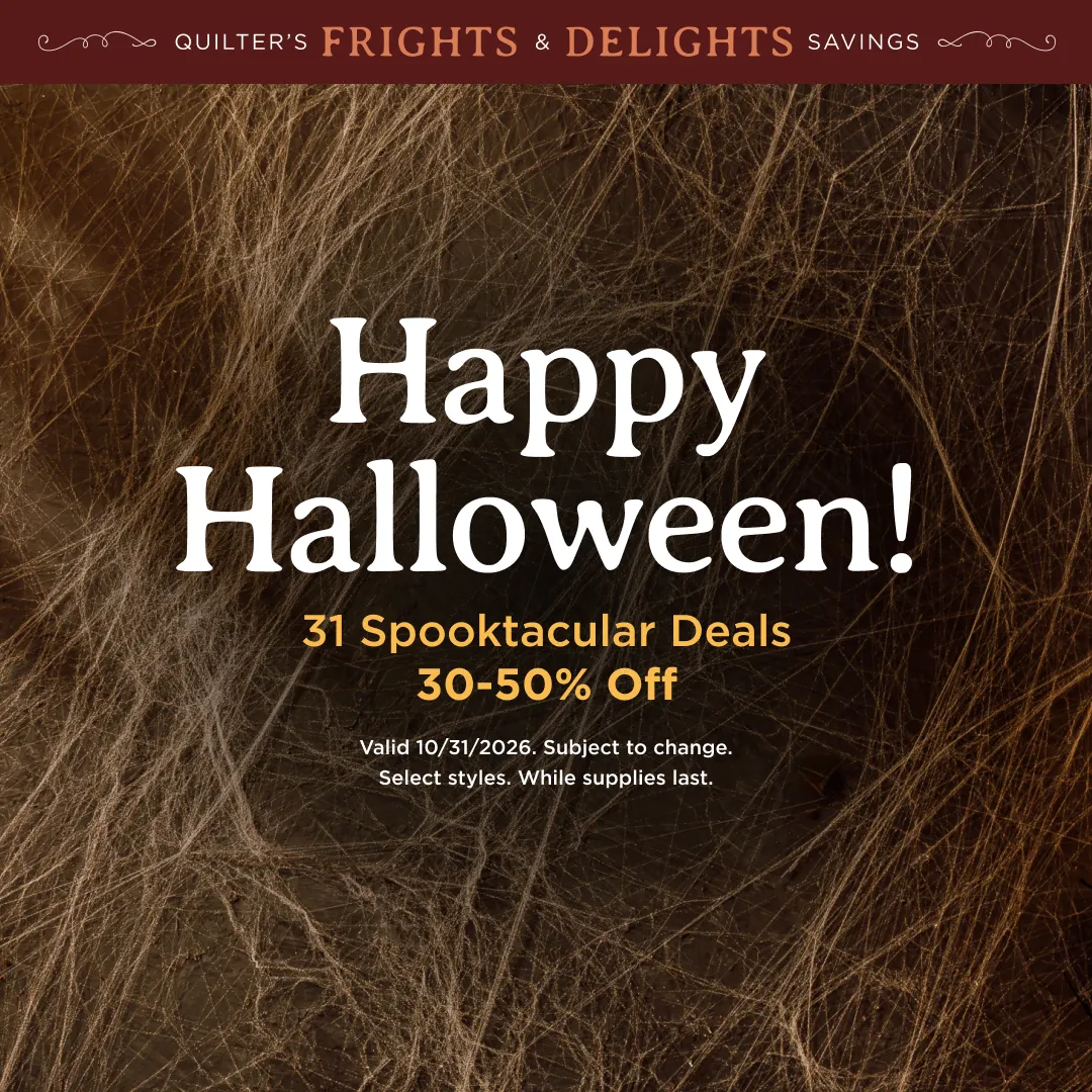 Happy Halloween! 31 Spooktacular Deals 30-50% Off