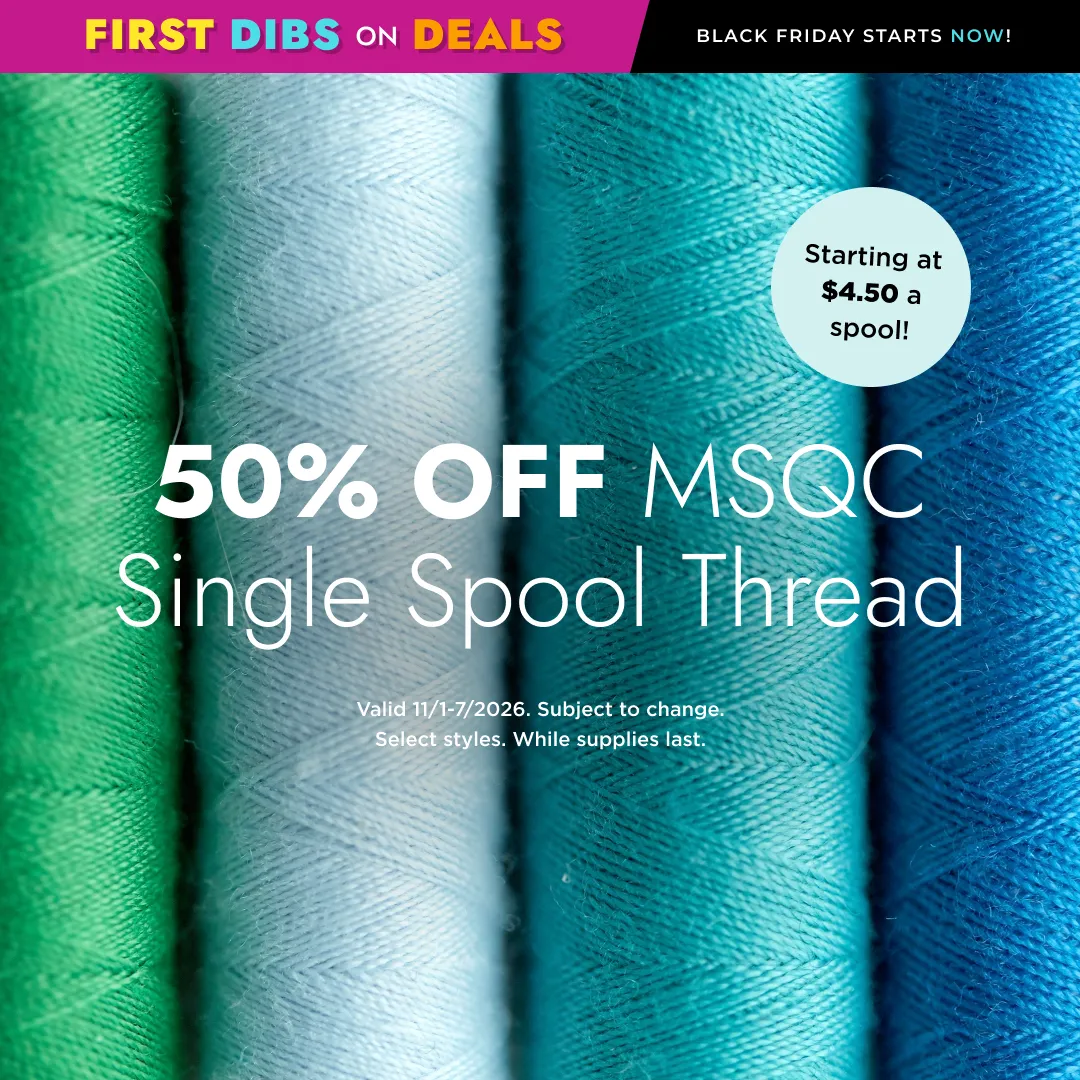 MSQC Single Spool Thread 50% Off