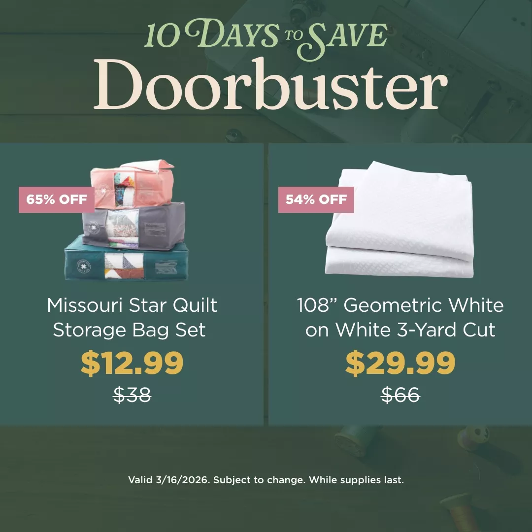 10 Days to Save Doorbuster