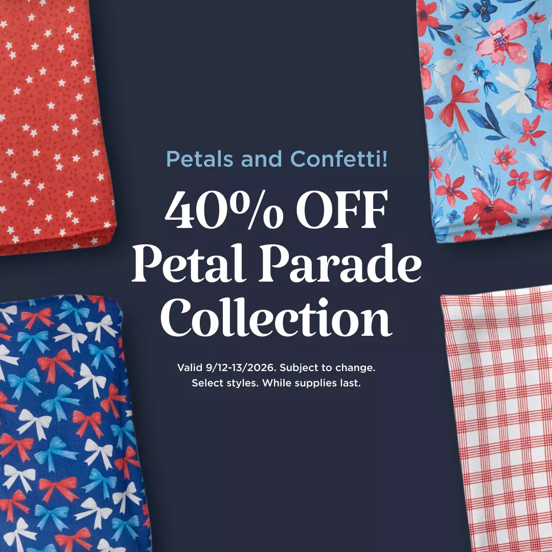 40% Off Petal Parade Collection