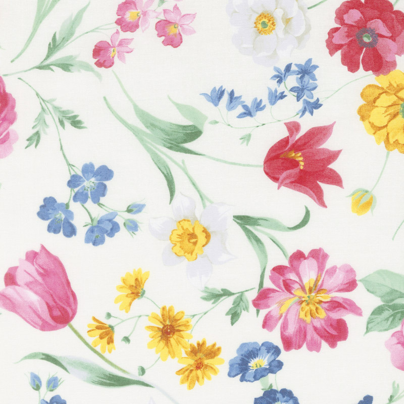 Afternoon Picnic - Main Cream Yardage