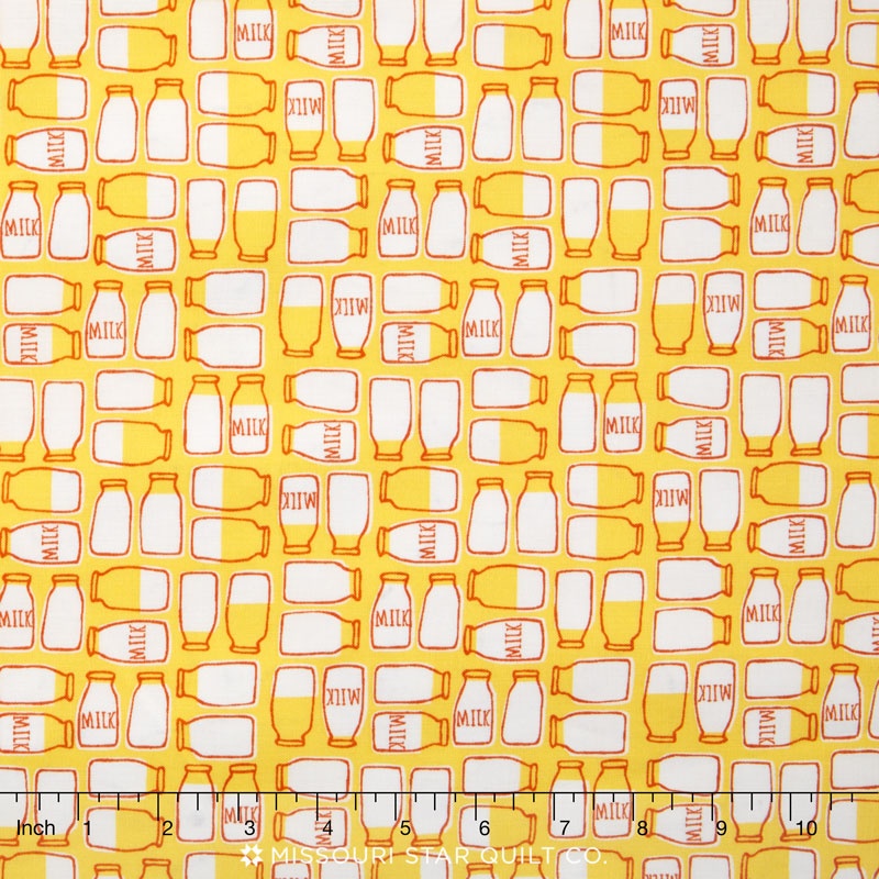 Farm Fun - Milk N More Sunshine Yardage
