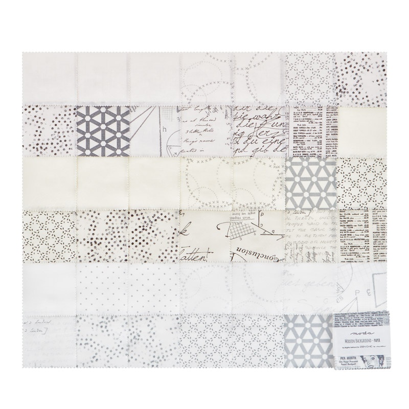 Modern Background Paper Mini Charm Pack Zen Chic Moda Fabrics — Missouri Star Quilt Co.