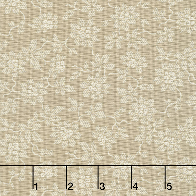 La Vie En Rouge - Belle Oyster Yardage