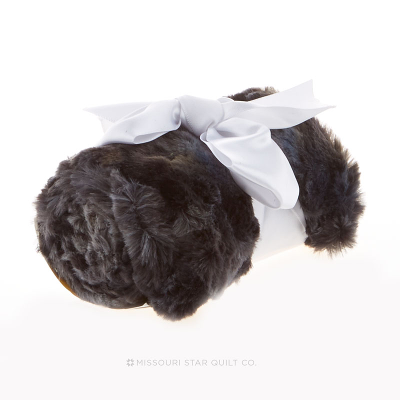 Cuddle Minky Scarf Kit - Rabbit Grey