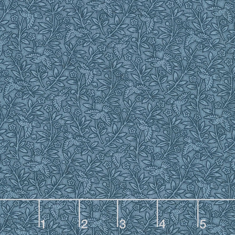 Snowberry - Aviary Midnight Yardage