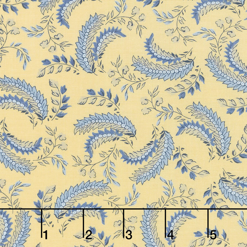 Regency Ballycastle Chintz 18th Century - Greyabbey Sudbury Yellow Yardage