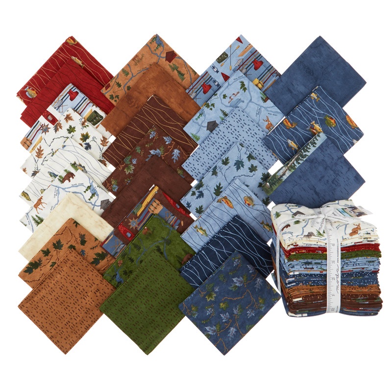 River Journey Fat Quarter Bundle