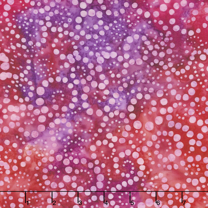 Artisan Batiks - Round and Around Swirls Fuchsia Yardage