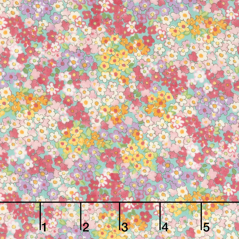 Regent Street Lawns 2018 - Camden Turquoise Yardage