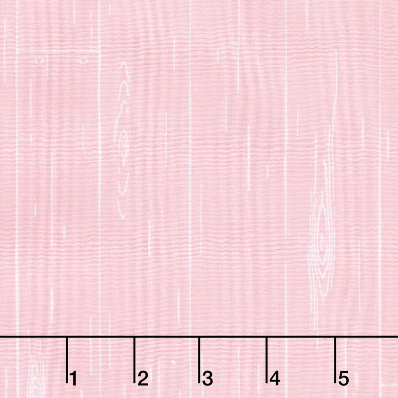 Farmhouse Floral - Shiplap Pink Yardage