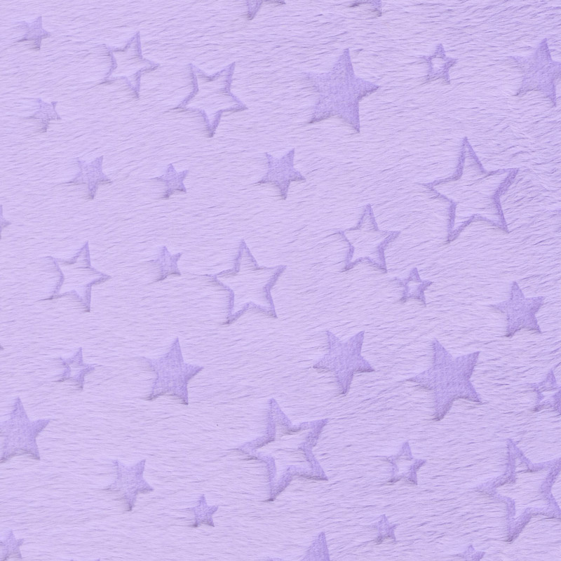 Cuddle Embossed Star - Lilac 60
