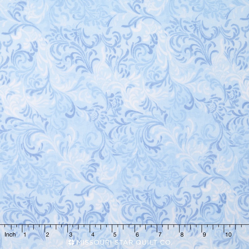 Wilmington Essentials - Sapphire Sky Embellishment Light Blue Yardage