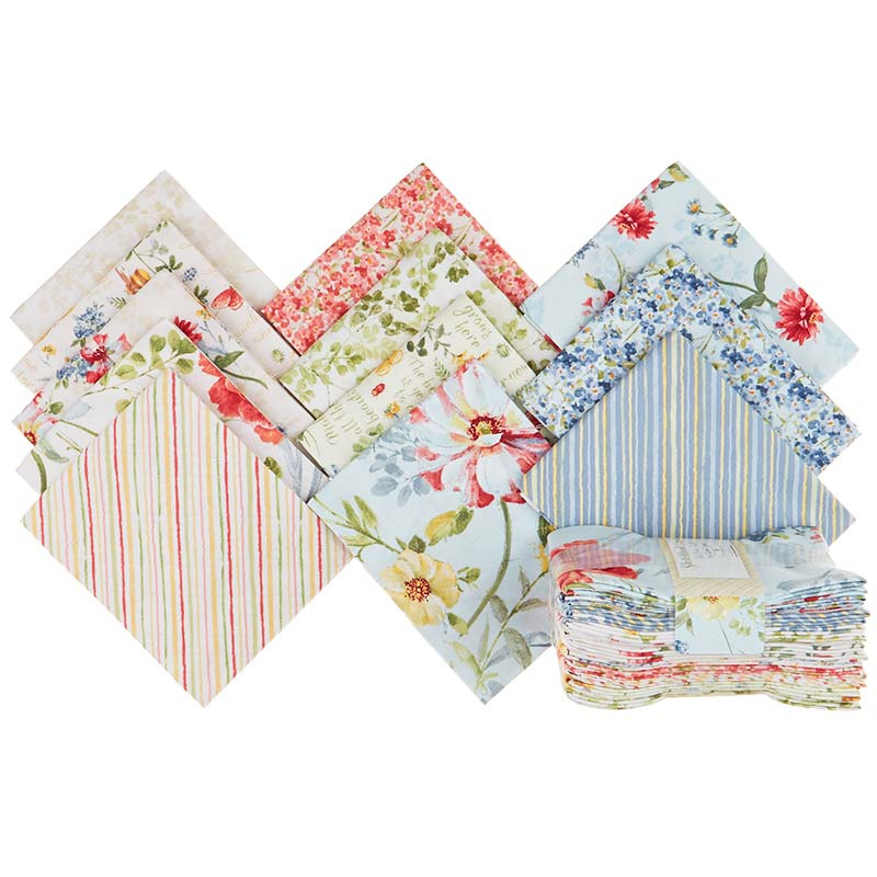 Sketchbook Garden Fat Quarter Crystals