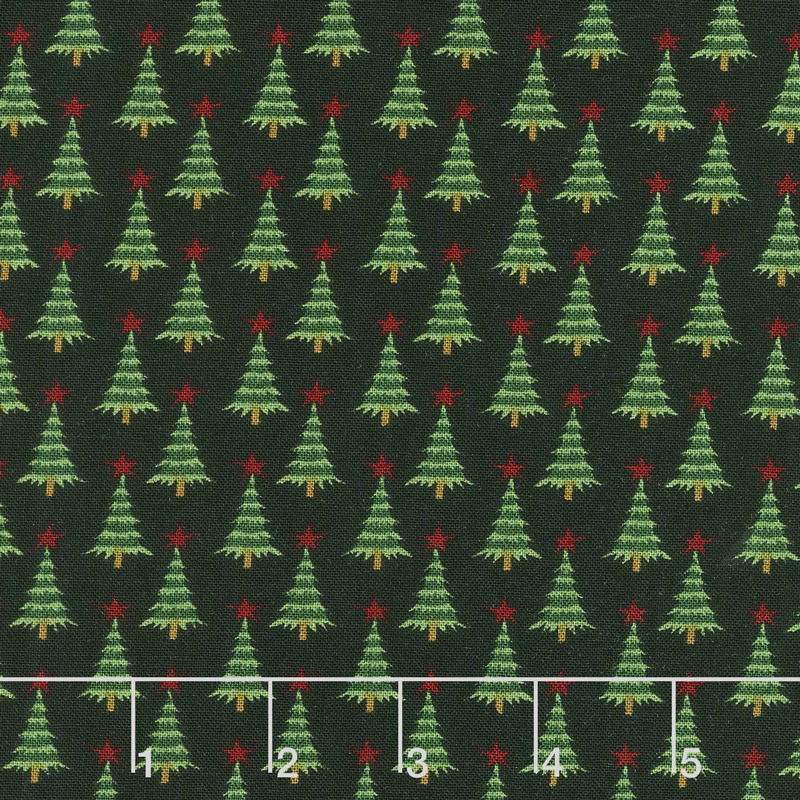 Kringle and Claus - Pine Valley Coal Yardage