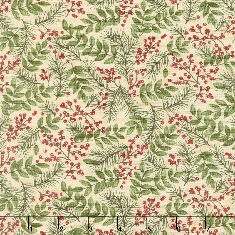 Winter Manor - Winter Greens Buff Yardage