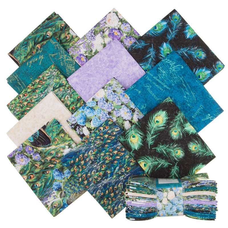 Plumage Fat Quarter Crystals