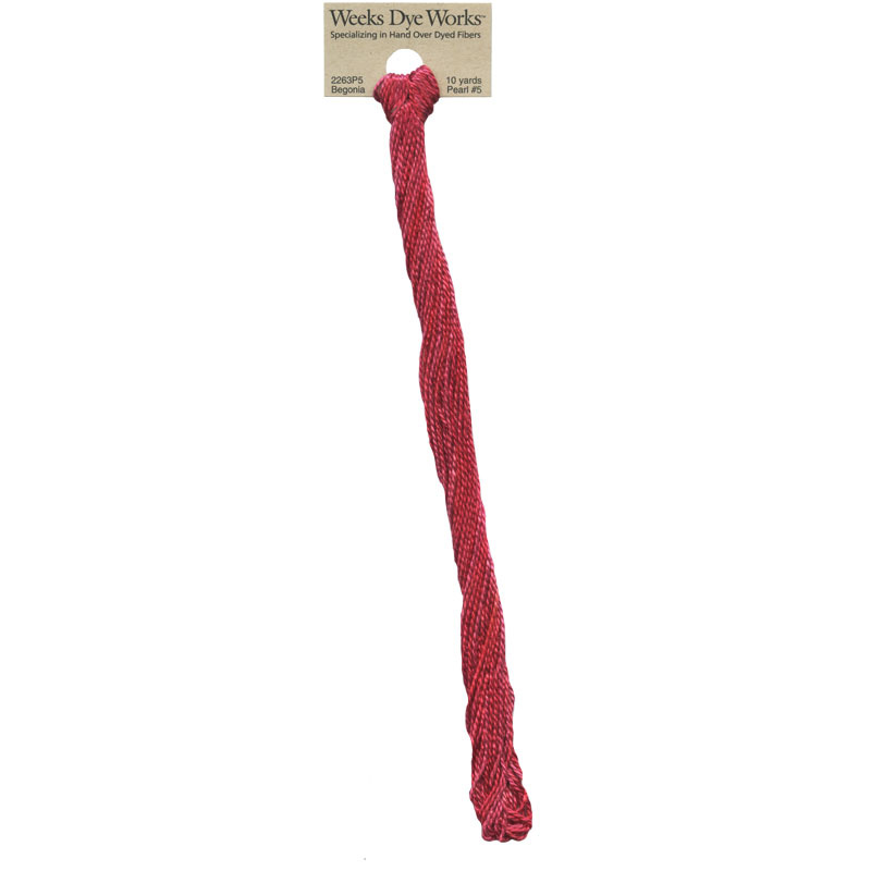 Weeks Dye Works Pearl Cotton #5 - Begonia