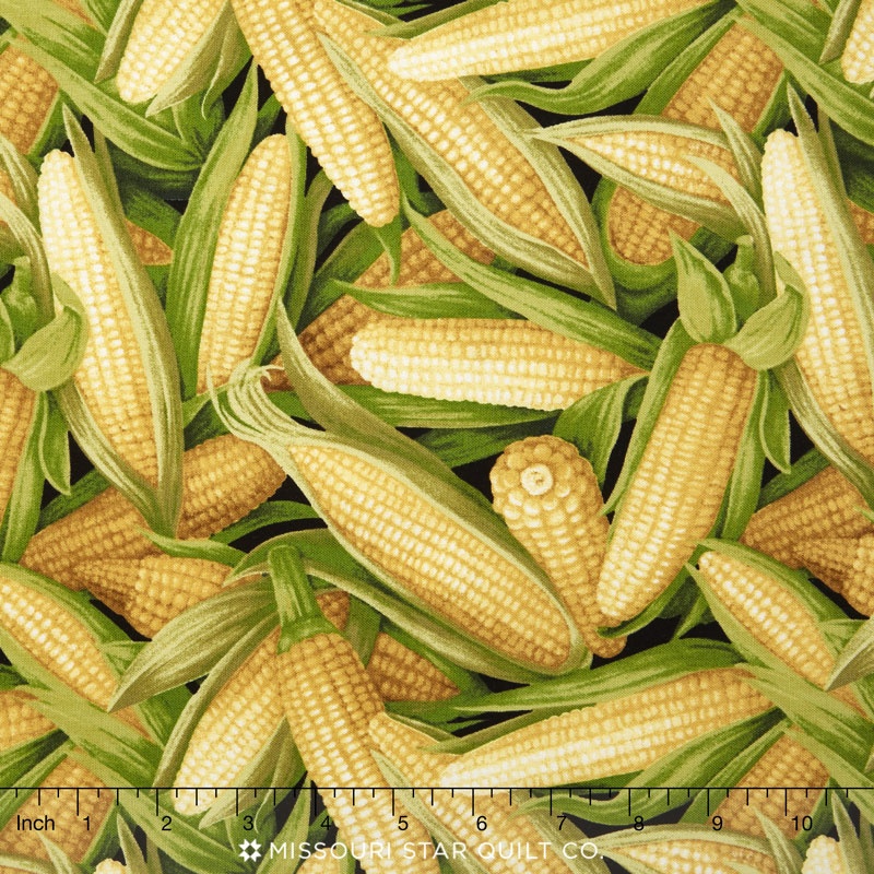 Farmer John's Garden Party - Corn Yellow Yardage