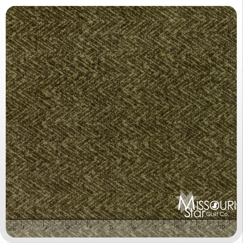 Wool & Needle Flannels 2 - Sage Yardage