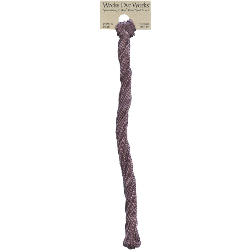 Weeks Dye Works Pearl Cotton #5 - Plum
