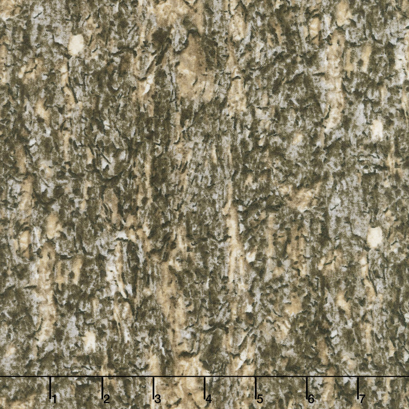 The Great Outdoors - Peeled Bark Neutral Flannel Yardage