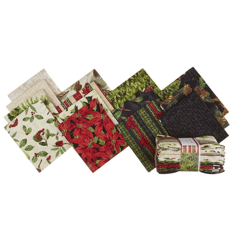 Festive Forest Fat Quarter Crystals