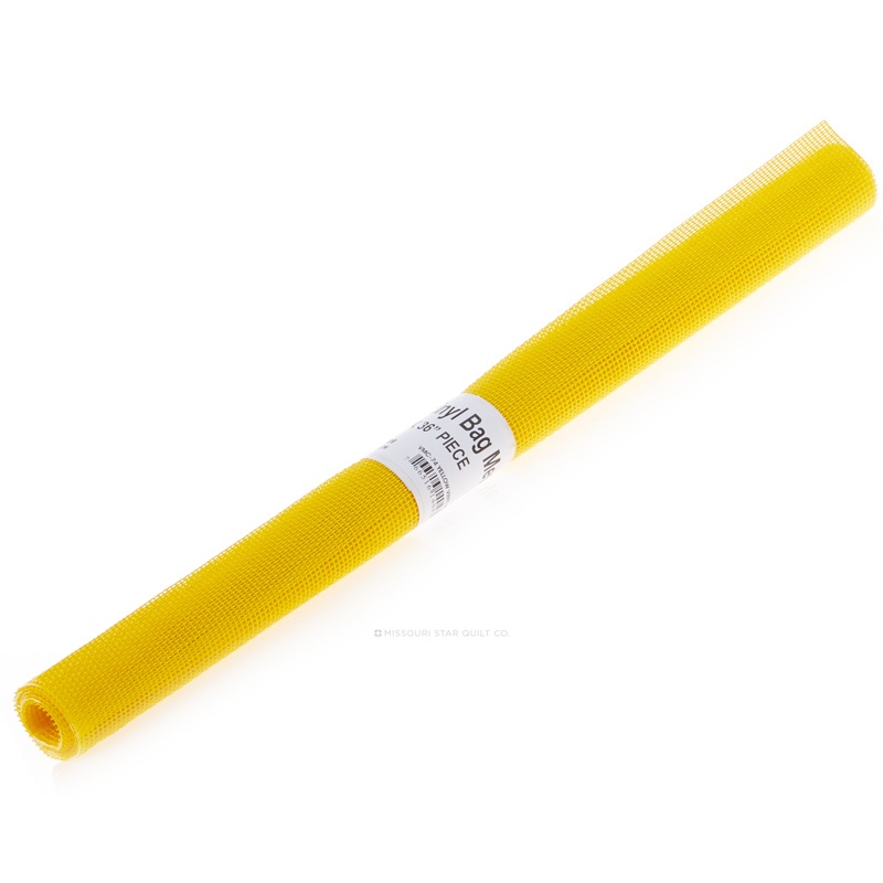 Vinyl Coated Yellow Mesh Roll 18" X 36" Lyle Enterprises