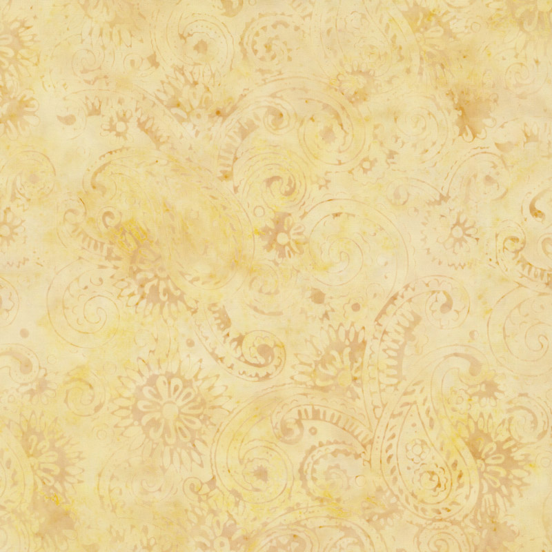 Tonga Batiks - Nutmeg Flourish Paisley Cake Yardage
