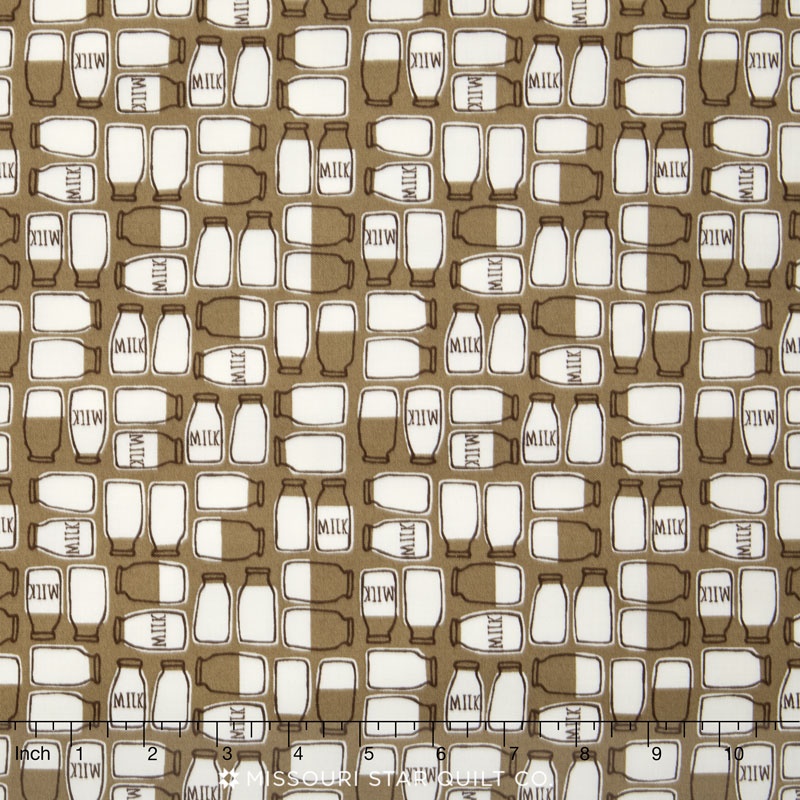 Farm Fun - Milk N More Chocolate Milk Yardage