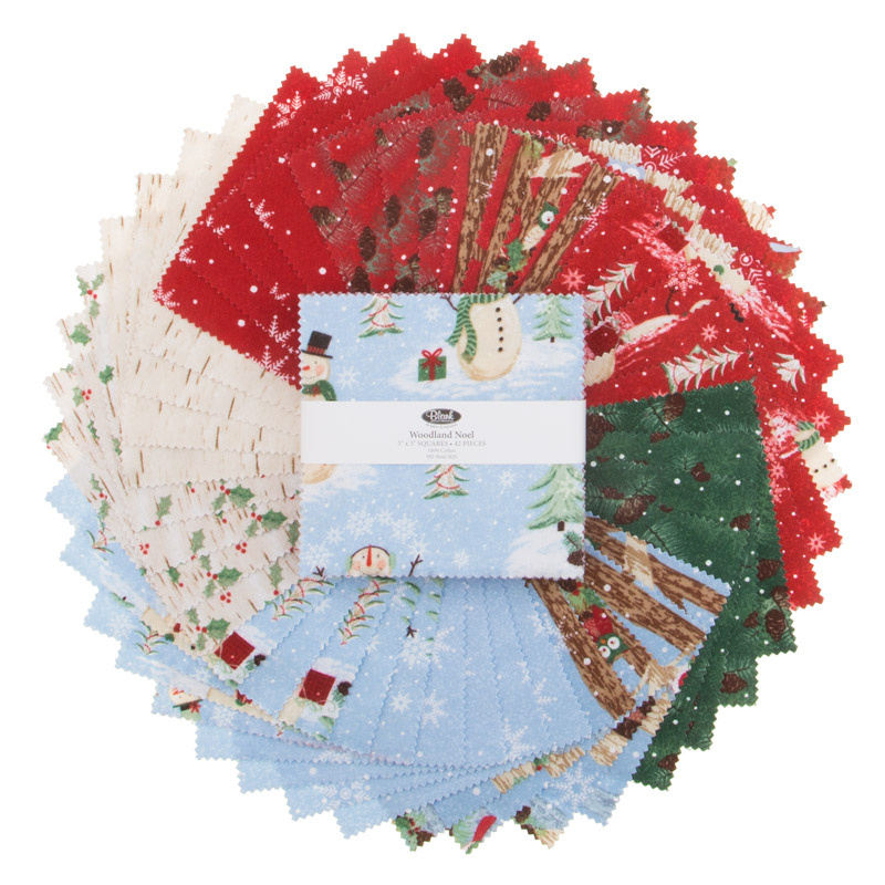 Woodland Noel Flannel Charm Pack
