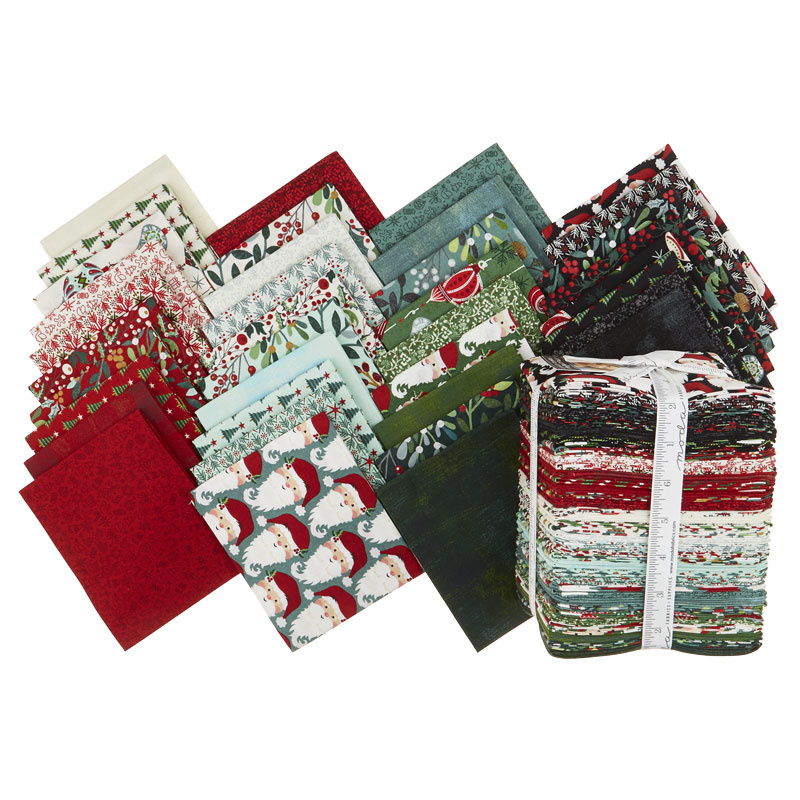Kringle and Claus Fat Quarter Bundle