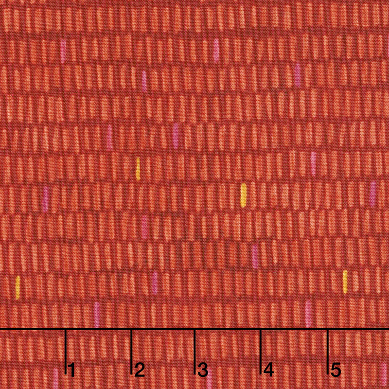 X's and O's - Good n' Plenty Warm Red Multi Yardage