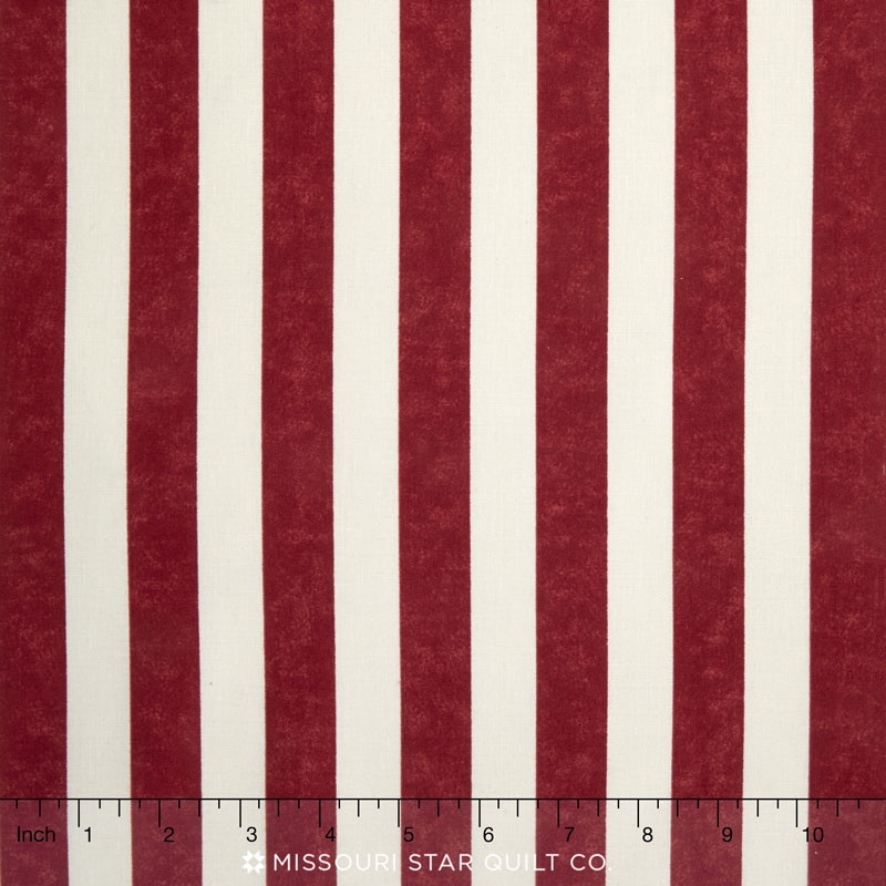 Novelty USA Flag Stripe Red Yardage Timeless Treasures Time...