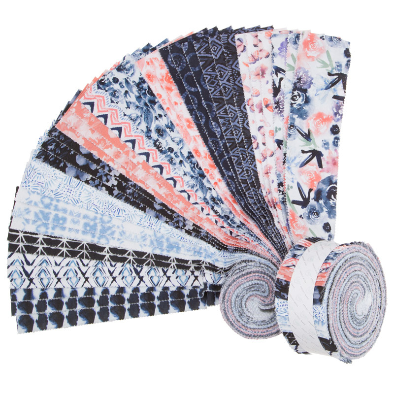 Indigo Rose 2.5" Strips