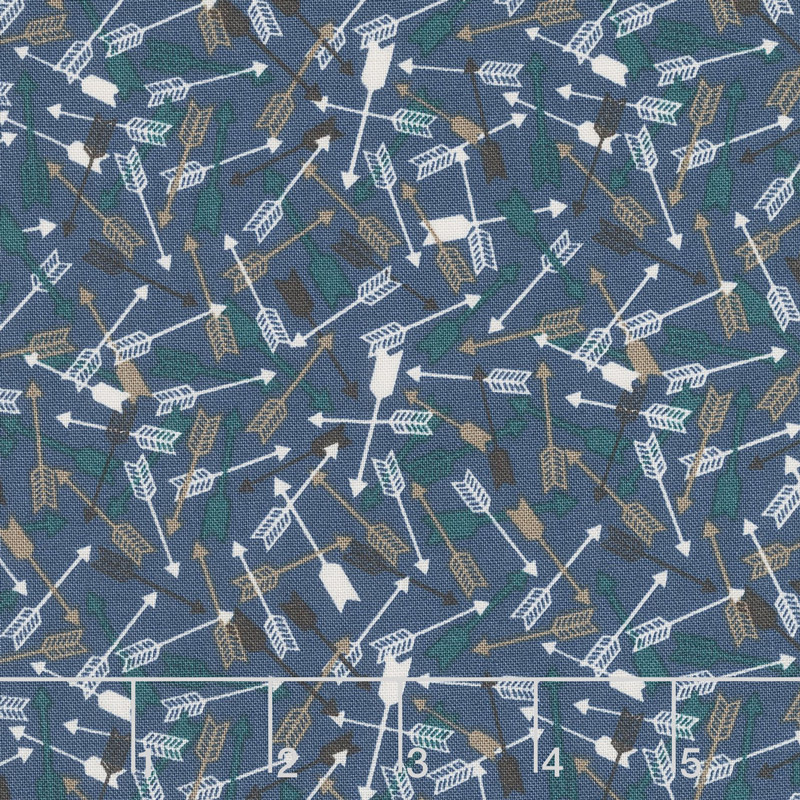 High Adventure 2 - Arrows Blue Yardage