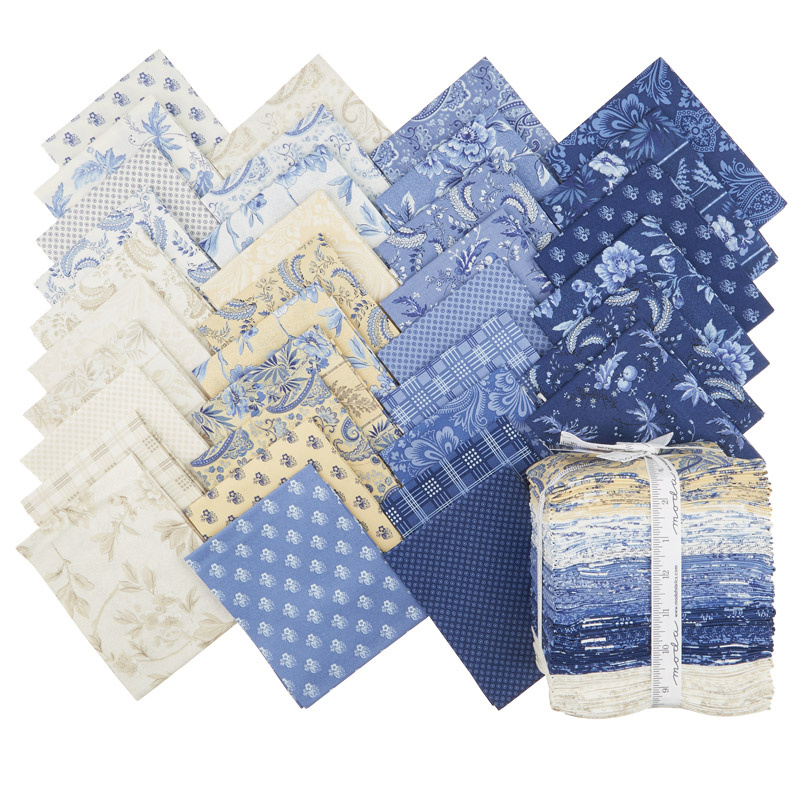 Regency Ballycastle Chintz 18th Century Fat Quarter Bundle