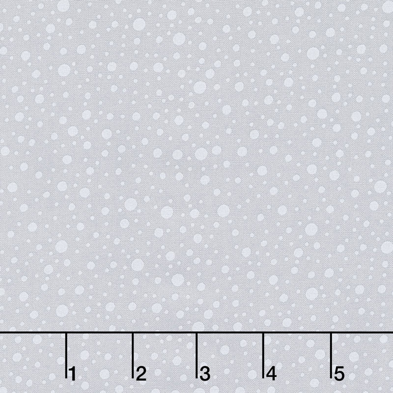 Wilmington Essentials - Silver Linings Dotty Dots Gray Yardage