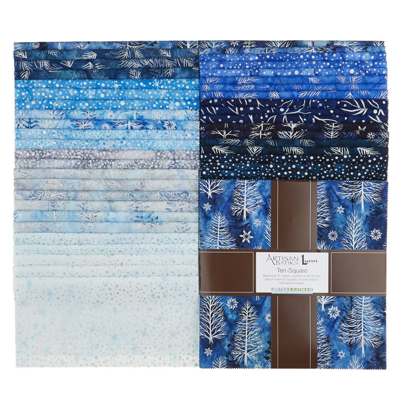 Artisan Batiks - Northwoods 8 Metallic Ten Squares