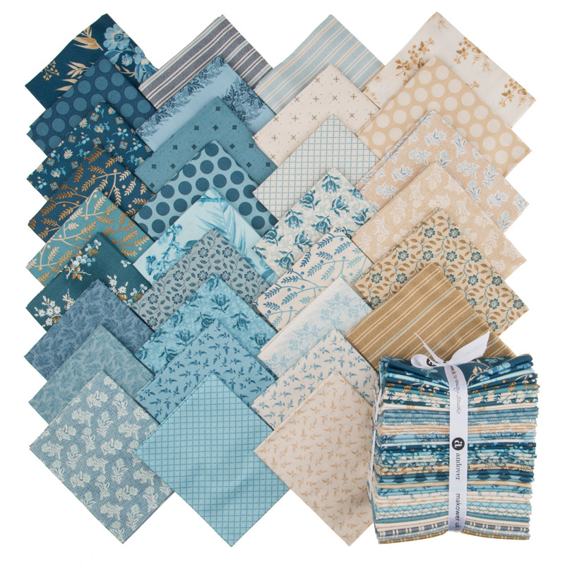 Something Blue Fat Quarter Bundle