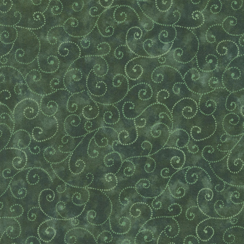 Moda Marble Swirls - Hunter Yardage